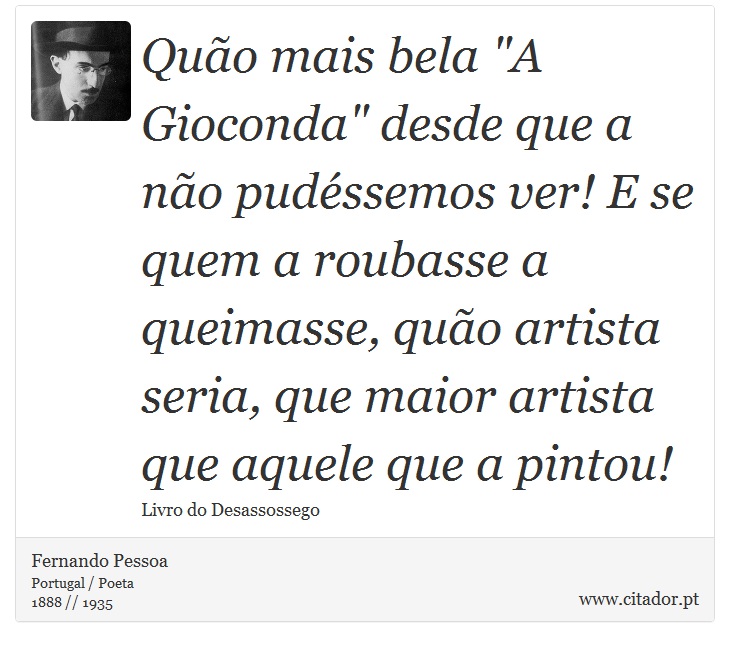 Quão mais bela 